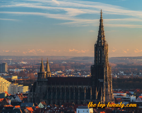 Ulmer Muenster hoechste Kirchen